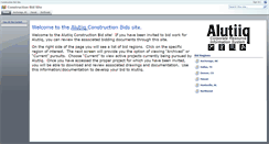 Desktop Screenshot of construction.alutiiq.com